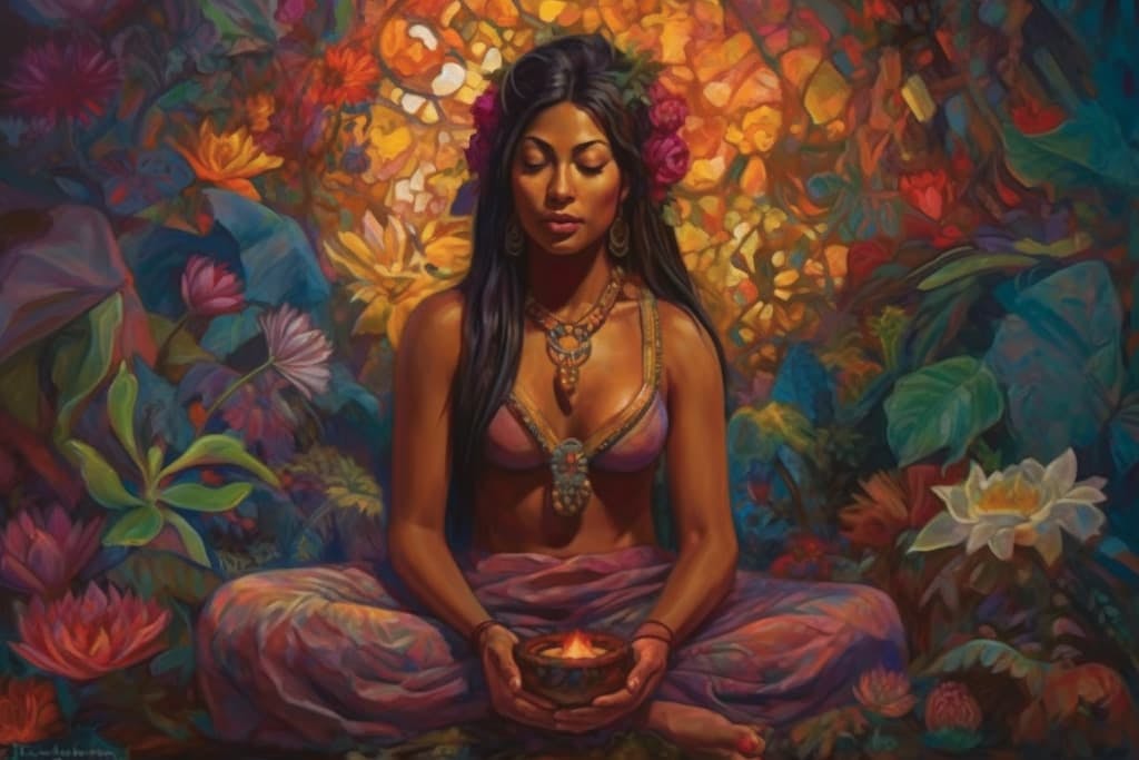 Image de couverture pour l'article: 'La méditation de l’Aubergine - Le Tantra expliqué par une yogini–jardinière'